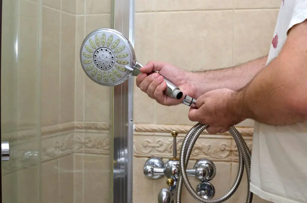 hand held shower head for elderly