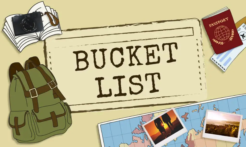 bucket list before 20